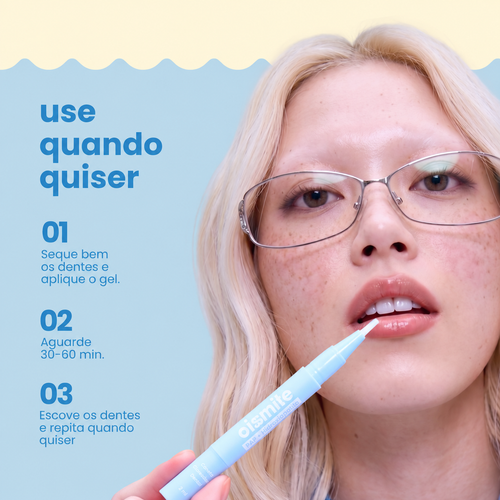 Caneta Clareadora Dental oismile